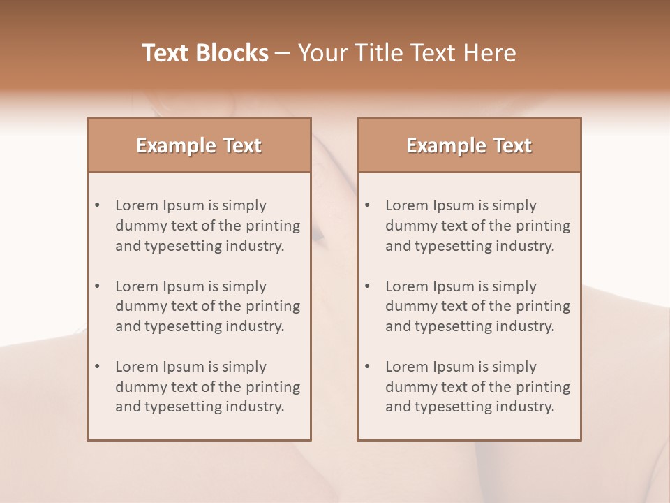 Human Pain Healthcare PowerPoint Template