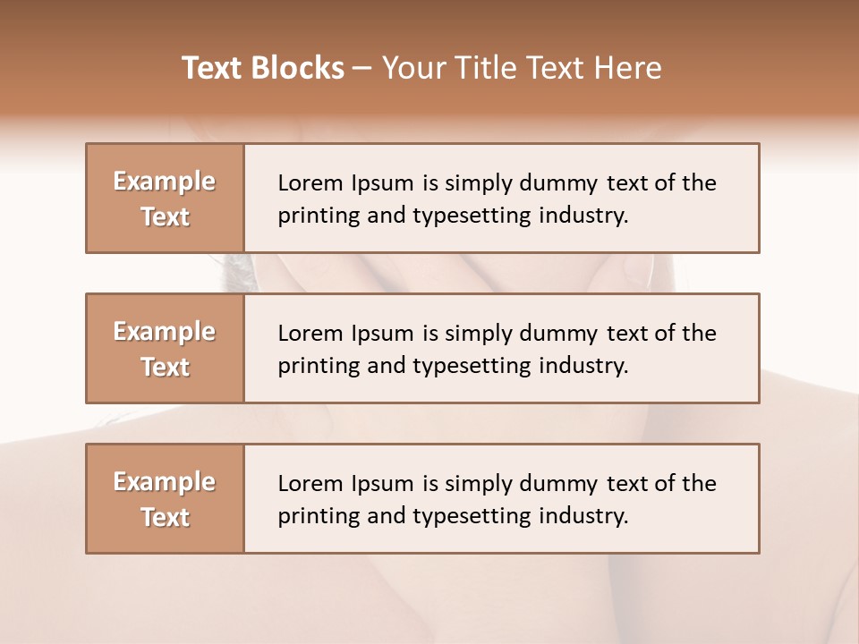 Human Pain Healthcare PowerPoint Template