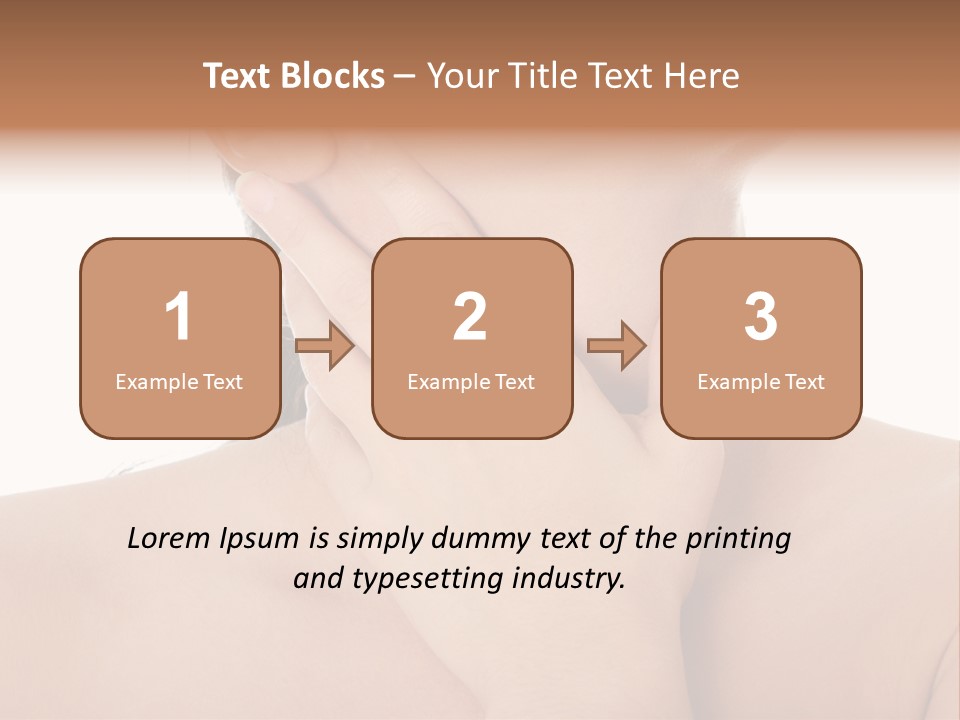 Human Pain Healthcare PowerPoint Template