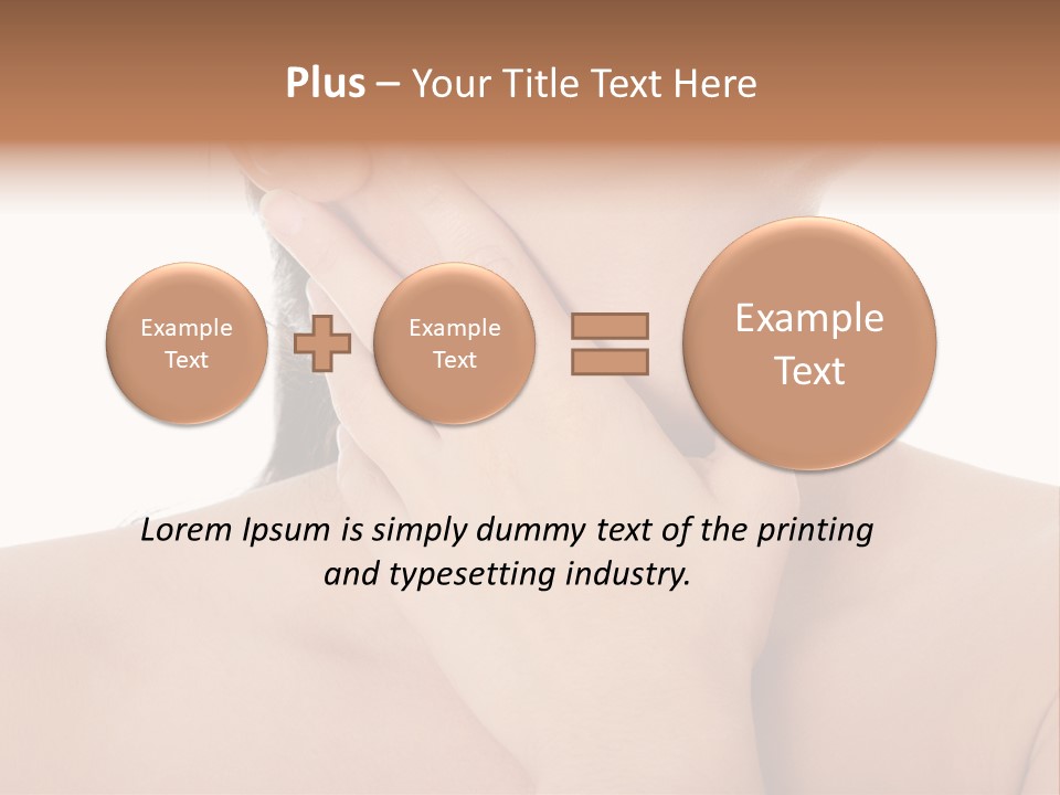 Human Pain Healthcare PowerPoint Template
