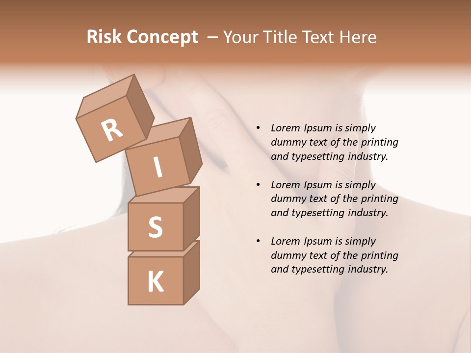 Human Pain Healthcare PowerPoint Template