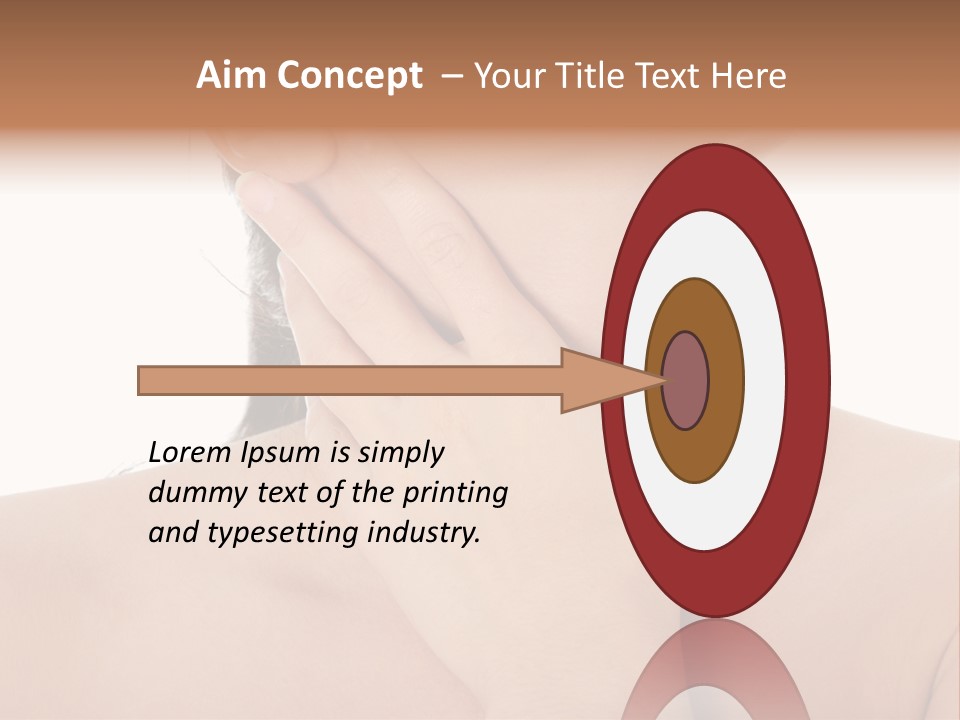 Human Pain Healthcare PowerPoint Template