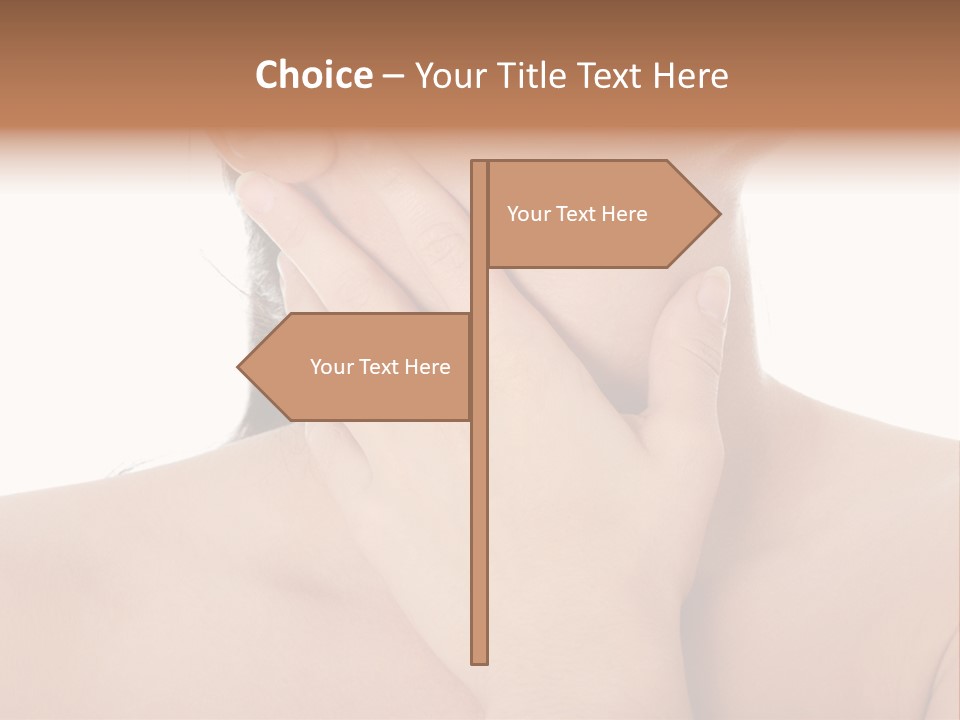 Human Pain Healthcare PowerPoint Template