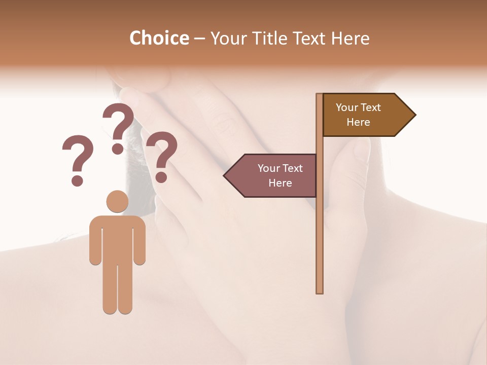 Human Pain Healthcare PowerPoint Template