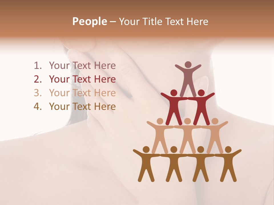 Human Pain Healthcare PowerPoint Template