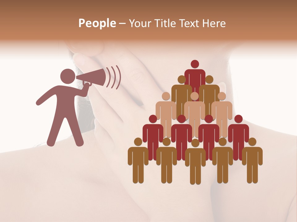 Human Pain Healthcare PowerPoint Template