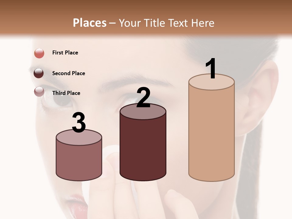 Hand Close Eyes PowerPoint Template