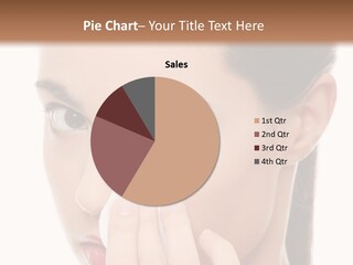 Hand Close Eyes PowerPoint Template