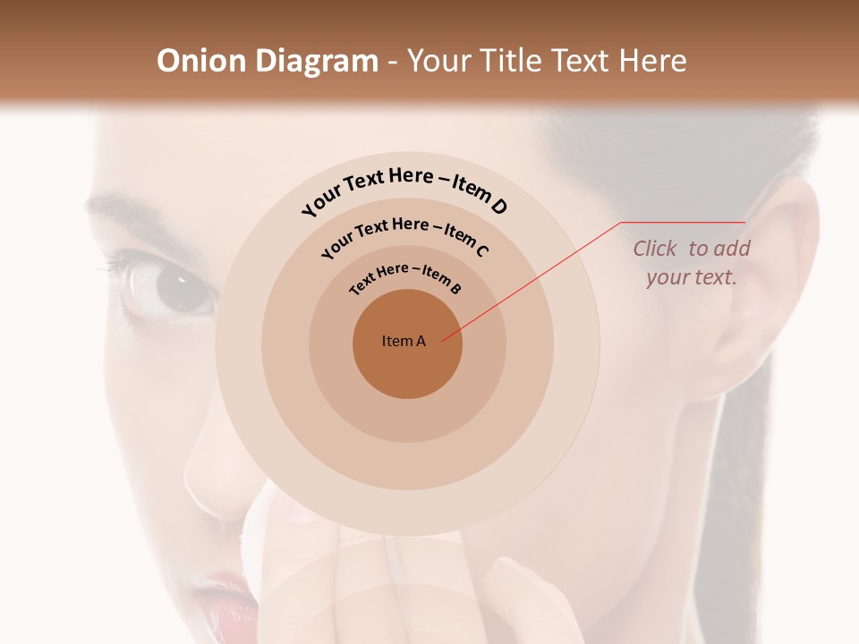 Hand Close Eyes PowerPoint Template