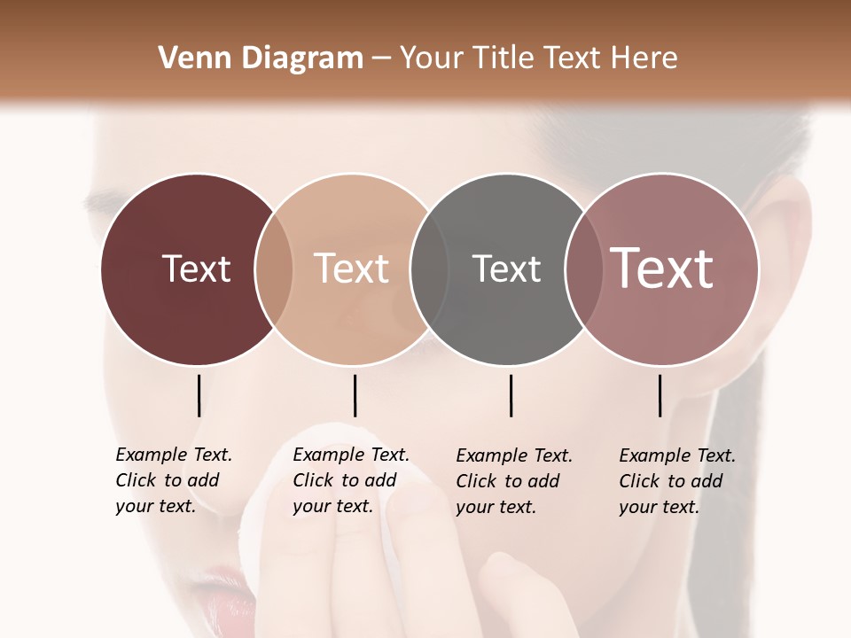 Hand Close Eyes PowerPoint Template