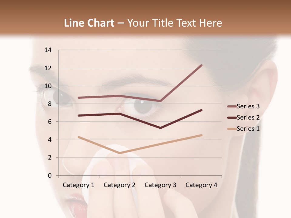 Hand Close Eyes PowerPoint Template