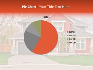 Style Suburbs Bushes PowerPoint Template