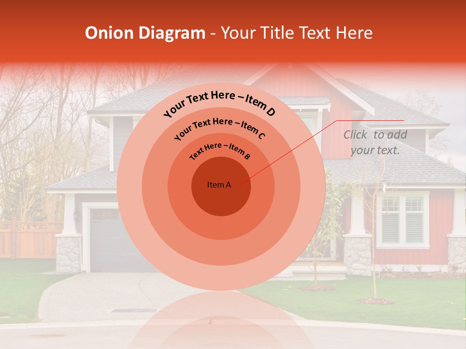 Style Suburbs Bushes PowerPoint Template