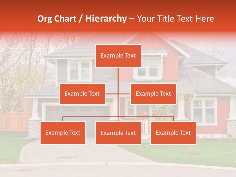 Style Suburbs Bushes PowerPoint Template