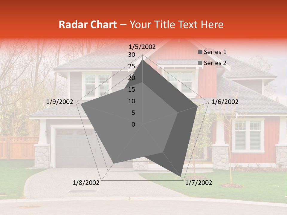 Style Suburbs Bushes PowerPoint Template