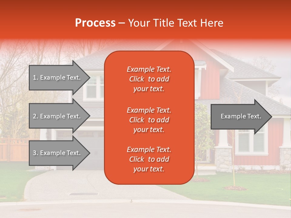 Style Suburbs Bushes PowerPoint Template