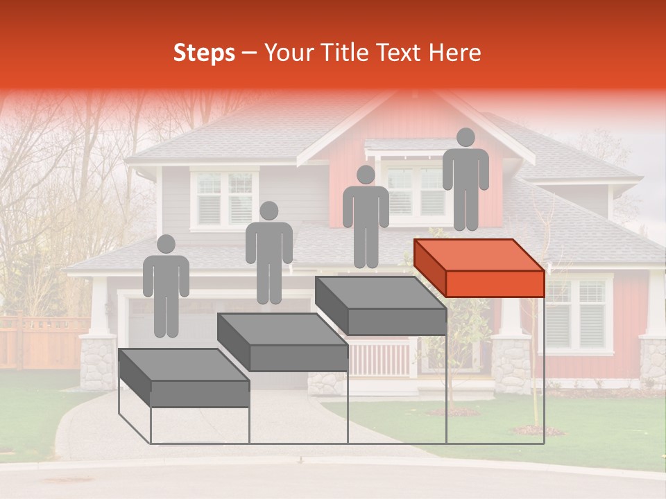 Style Suburbs Bushes PowerPoint Template