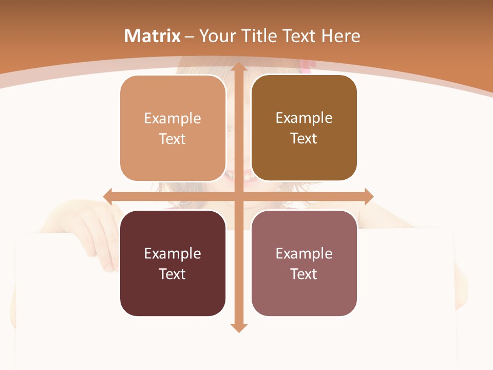 Holding Horizontal Person PowerPoint Template