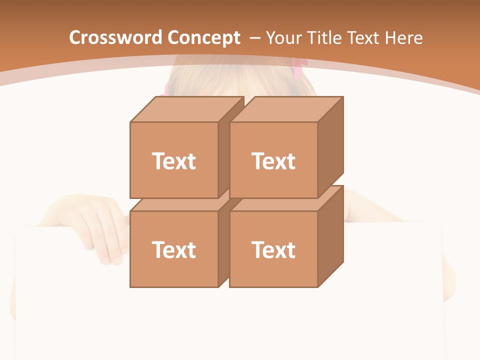 Holding Horizontal Person PowerPoint Template