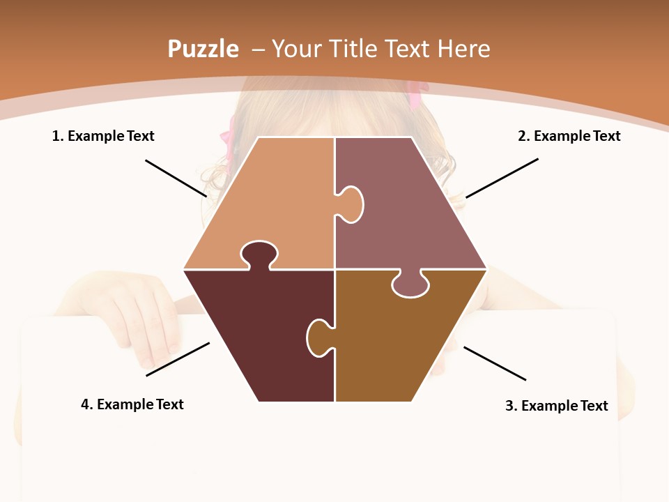 Holding Horizontal Person PowerPoint Template