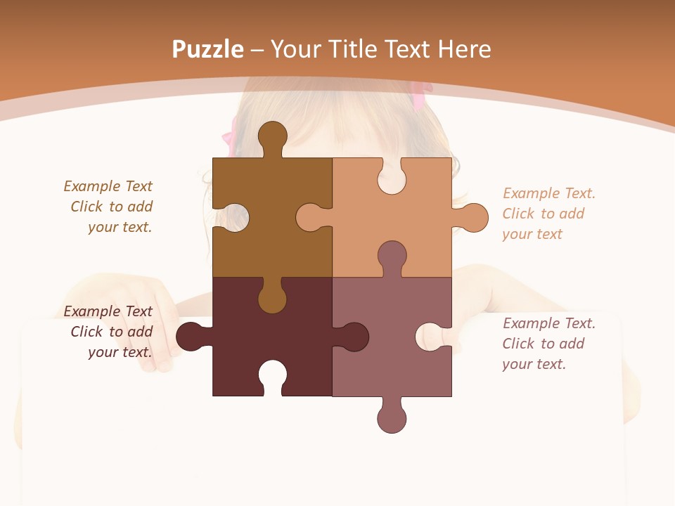 Holding Horizontal Person PowerPoint Template