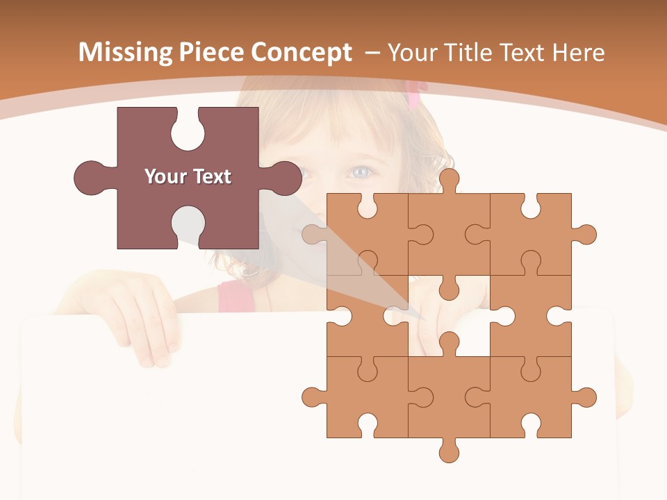 Holding Horizontal Person PowerPoint Template