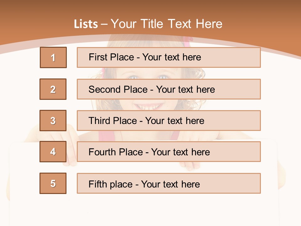 Holding Horizontal Person PowerPoint Template