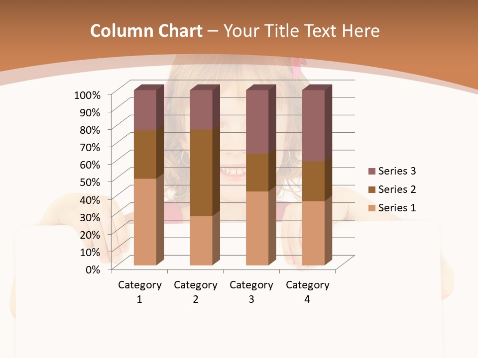 Holding Horizontal Person PowerPoint Template