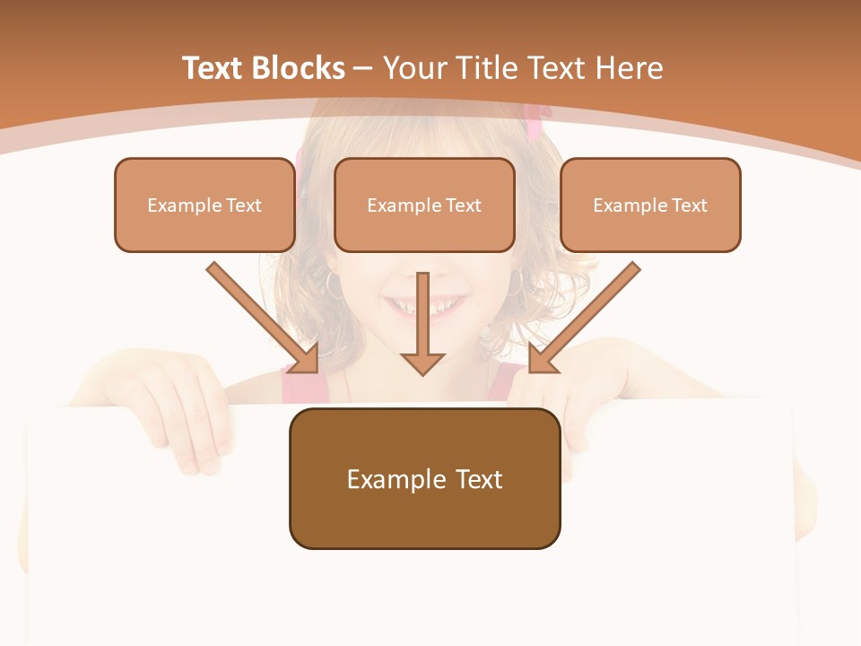 Holding Horizontal Person PowerPoint Template