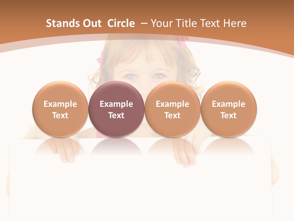 Holding Horizontal Person PowerPoint Template