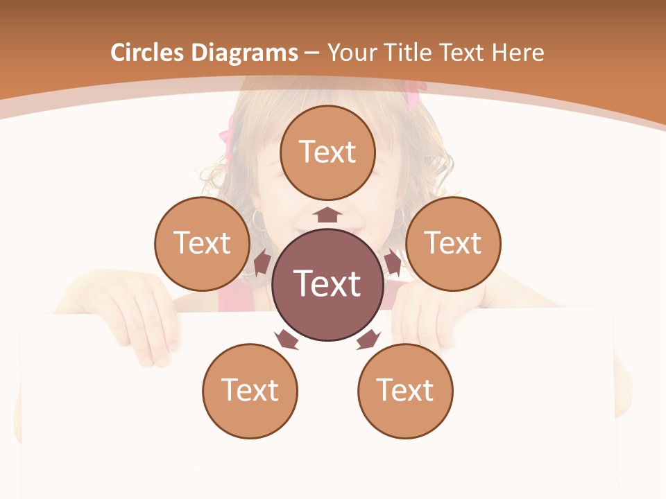 Holding Horizontal Person PowerPoint Template