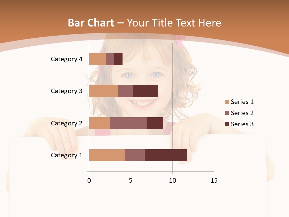Holding Horizontal Person PowerPoint Template