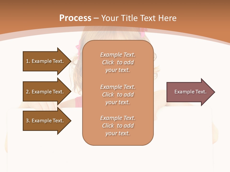 Holding Horizontal Person PowerPoint Template