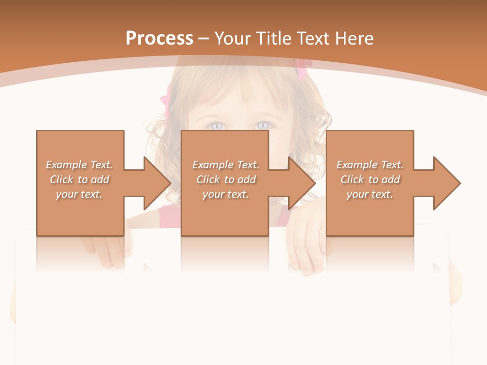 Holding Horizontal Person PowerPoint Template