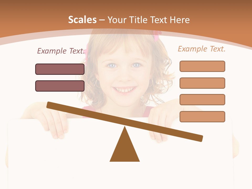 Holding Horizontal Person PowerPoint Template