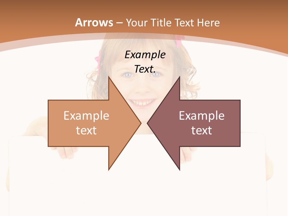 Holding Horizontal Person PowerPoint Template