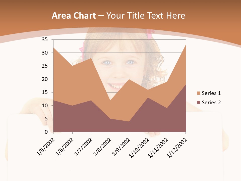 Holding Horizontal Person PowerPoint Template