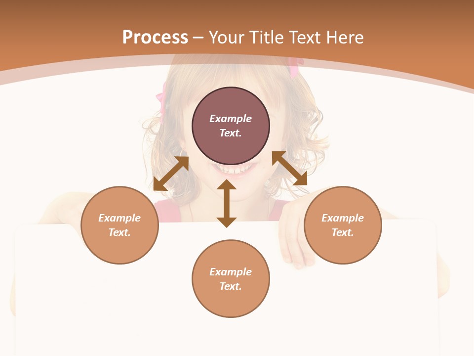 Holding Horizontal Person PowerPoint Template
