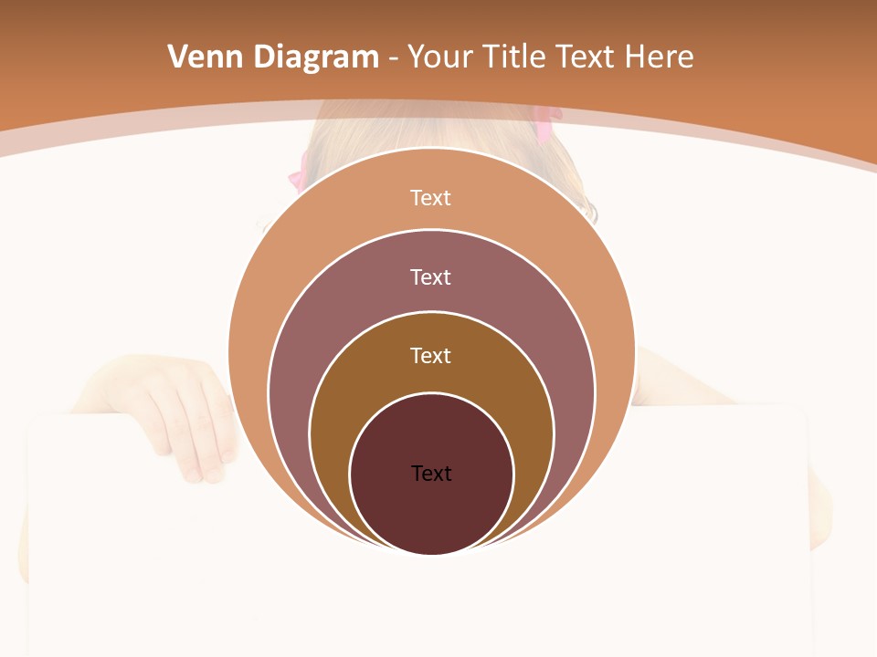 Holding Horizontal Person PowerPoint Template