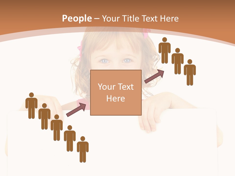 Holding Horizontal Person PowerPoint Template