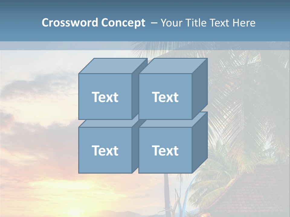 Dream Luxury Ocean PowerPoint Template