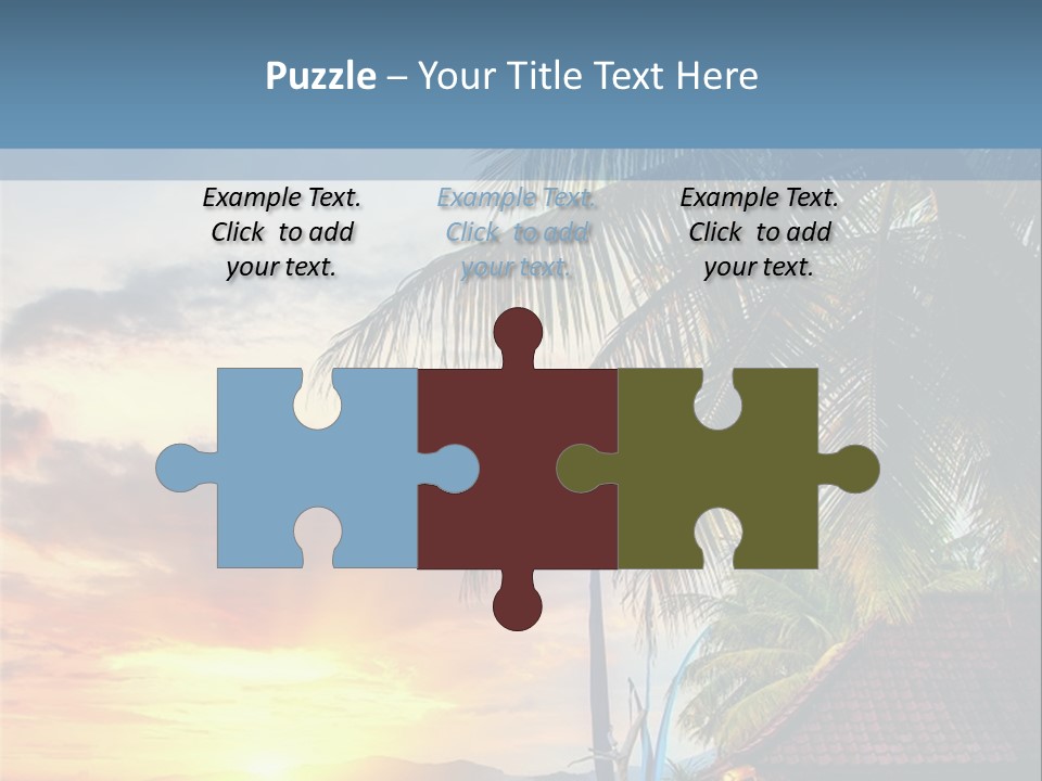 Dream Luxury Ocean PowerPoint Template