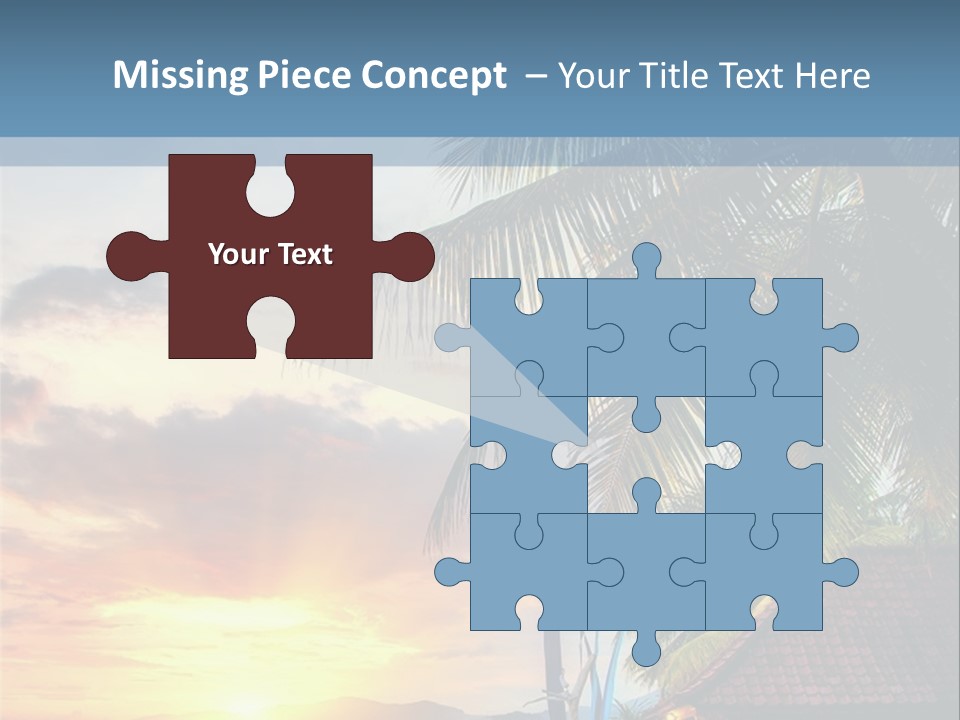 Dream Luxury Ocean PowerPoint Template