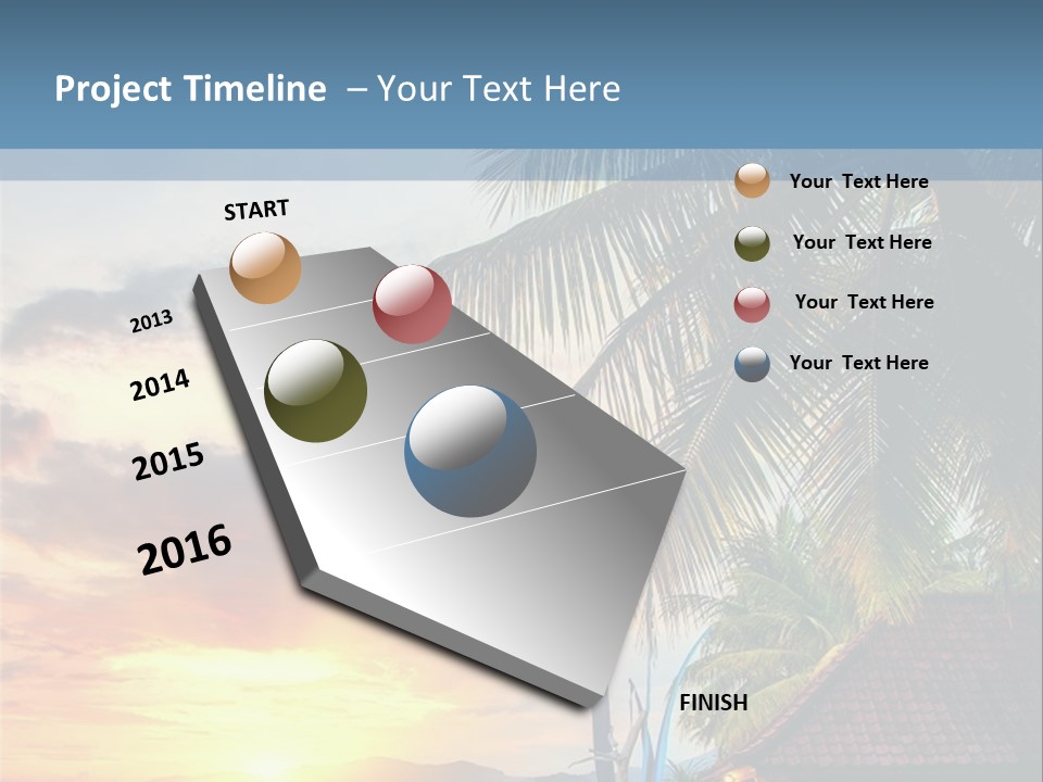 Dream Luxury Ocean PowerPoint Template