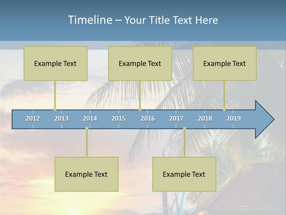 Dream Luxury Ocean PowerPoint Template