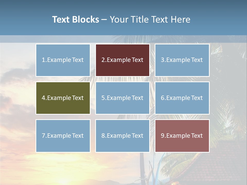 Dream Luxury Ocean PowerPoint Template