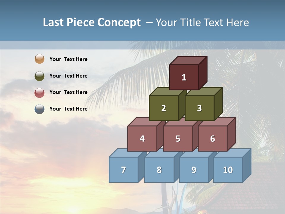 Dream Luxury Ocean PowerPoint Template