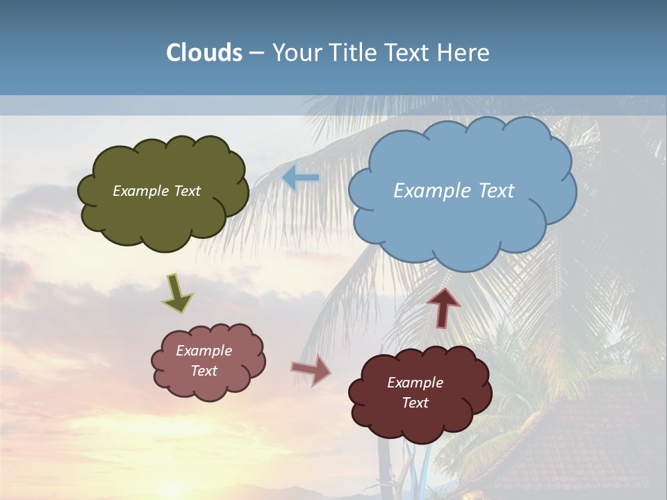 Dream Luxury Ocean PowerPoint Template