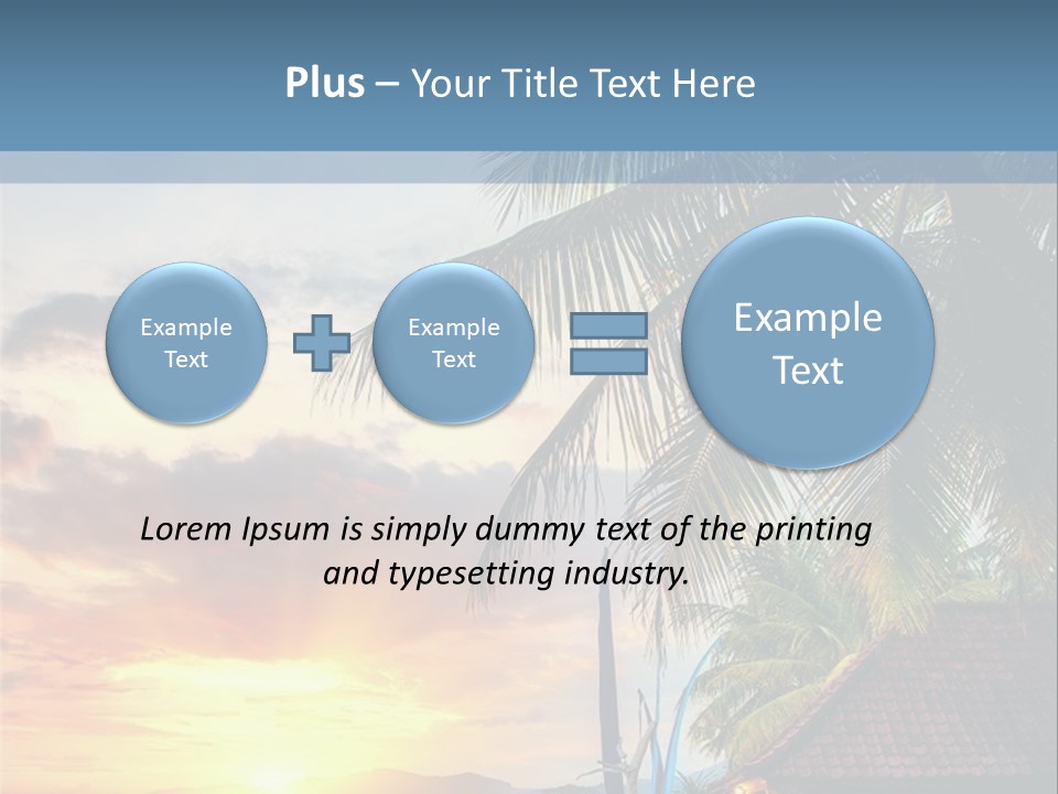 Dream Luxury Ocean PowerPoint Template