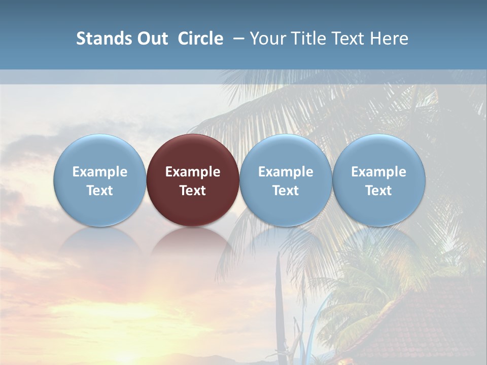 Dream Luxury Ocean PowerPoint Template